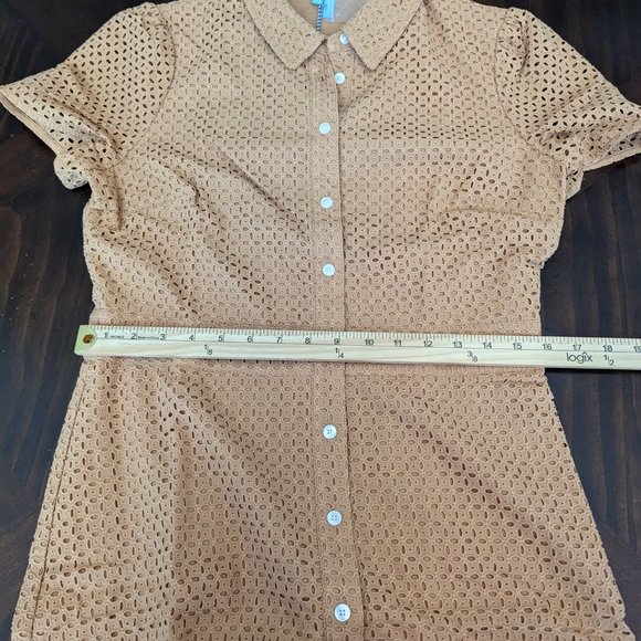 Draper James Faith Shirtdress in Eyelet - Picture 9 of 11